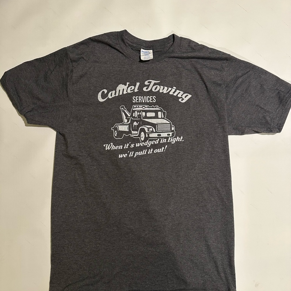 Gray Camel Towing T-Shirt